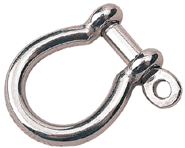 SHACKLE 1/4IN 316 STAINLESS